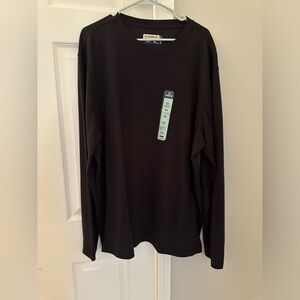 NWT Men’s 2XL Magellan Black Thermal Long Sleeve Tee